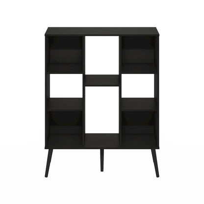 Claude Mid Century Style 8-Cube Bookcase, Bookshelf, Storage Organizer