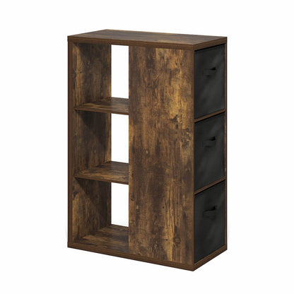 Viola 3-Tier Open Shelf Bookcase, Bookshelf, Storage Organizer,