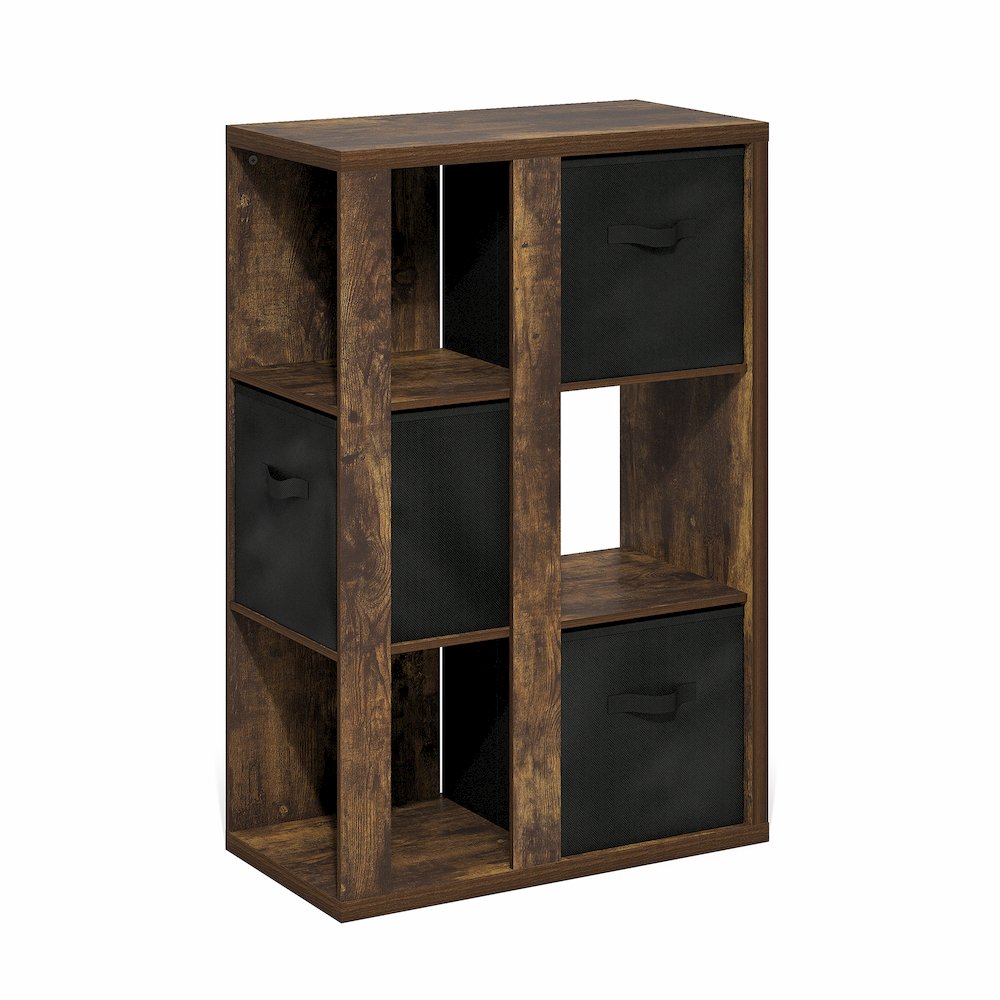 Viola 3-Tier Open Shelf Bookcase, Bookshelf, Storage Organizer,