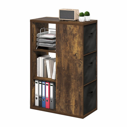Viola 3-Tier Open Shelf Bookcase, Bookshelf, Storage Organizer,