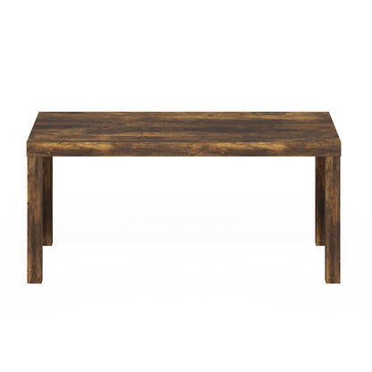 Classic Simple Coffee Table for Living Room, Amber Pine