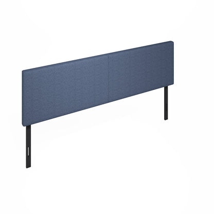 Roanne Upholstered Headboard, Blue Denim, King