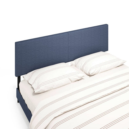Roanne Upholstered Headboard, Blue Denim, King