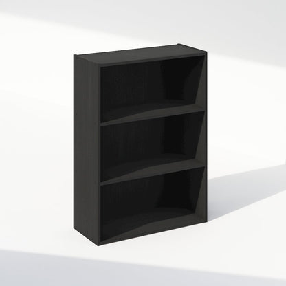Simple Open Shelf, Bookcases, 3-Tier, Americano