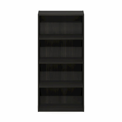 Basic 4-Tier Open Shelf Bookcase, Bookshelf, Storage Organizer, 7 x 17 x 35