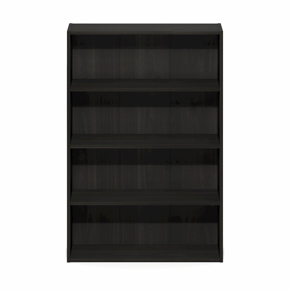 Basic 4-Tier Open Shelf Bookcase, Bookshelf, Storage Organizer, 6 x 24 x 35