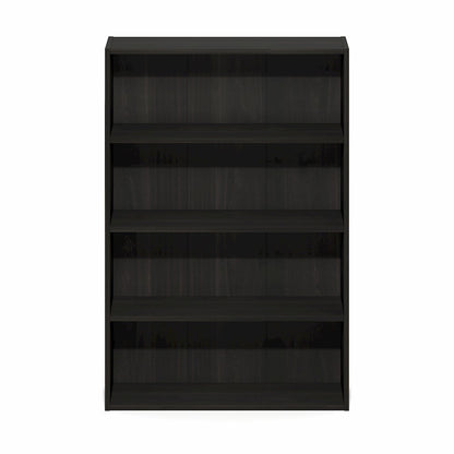 Basic 4-Tier Open Shelf Bookcase, Bookshelf, Storage Organizer, 6 x 24 x 35