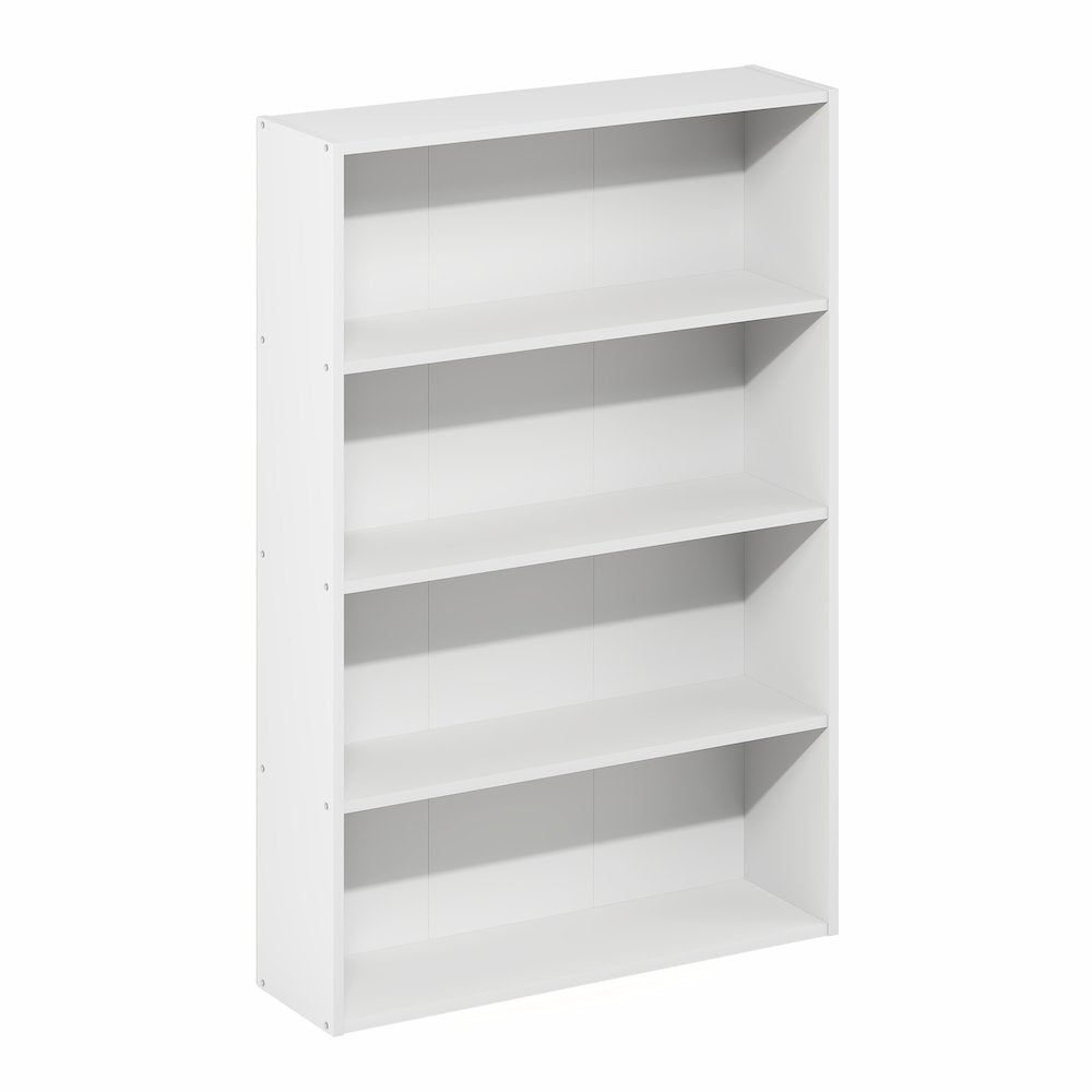 Basic 4-Tier Open Shelf Bookcase, Bookshelf, Storage Organizer, 6 x 24 x 35