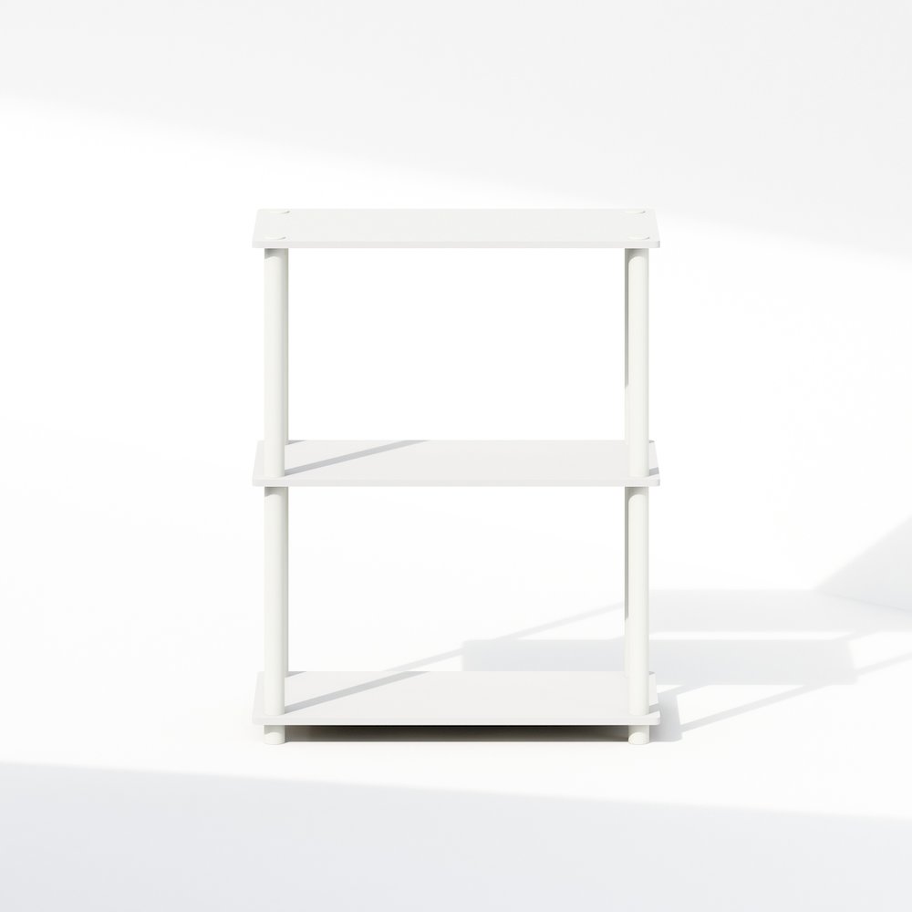 3-Tier Multipurpose Compact Display Rack, Shelving Unit, Bookcase