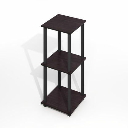 Simplistic End Table, Set of Two, Dark Mocha