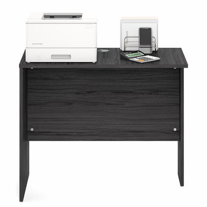 35 Inch Rectangular Desk Return for Executive Desk, Coastal Grey