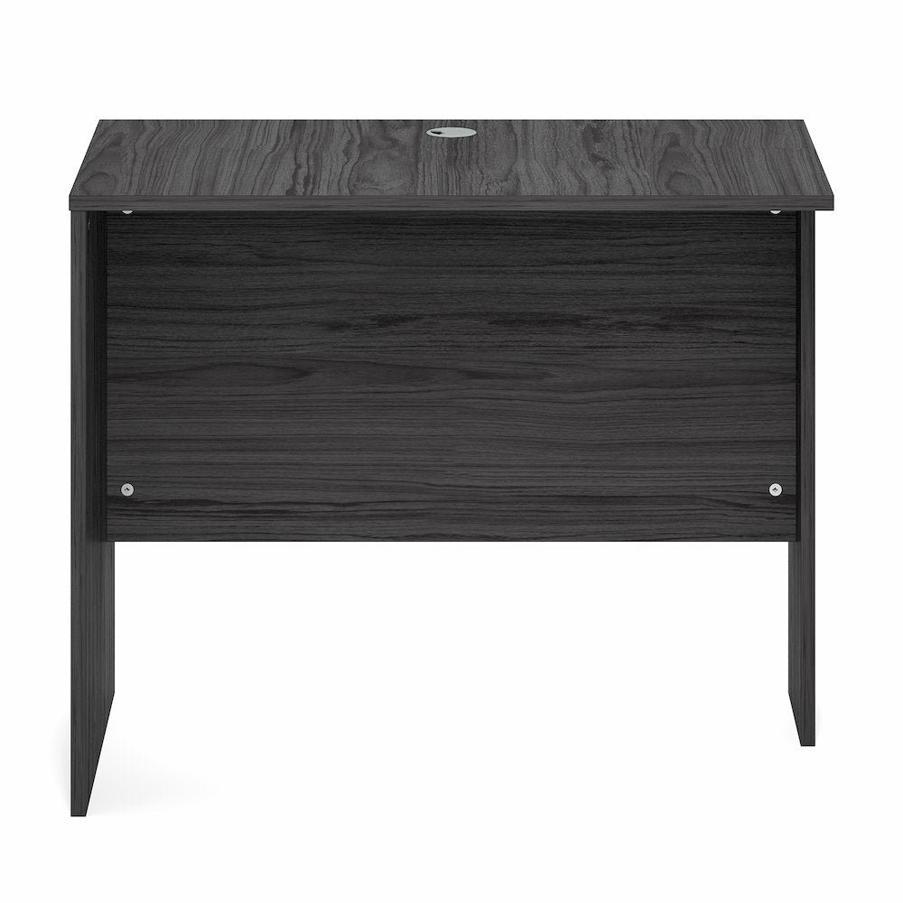 35 Inch Rectangular Desk Return for Executive Desk, Coastal Grey