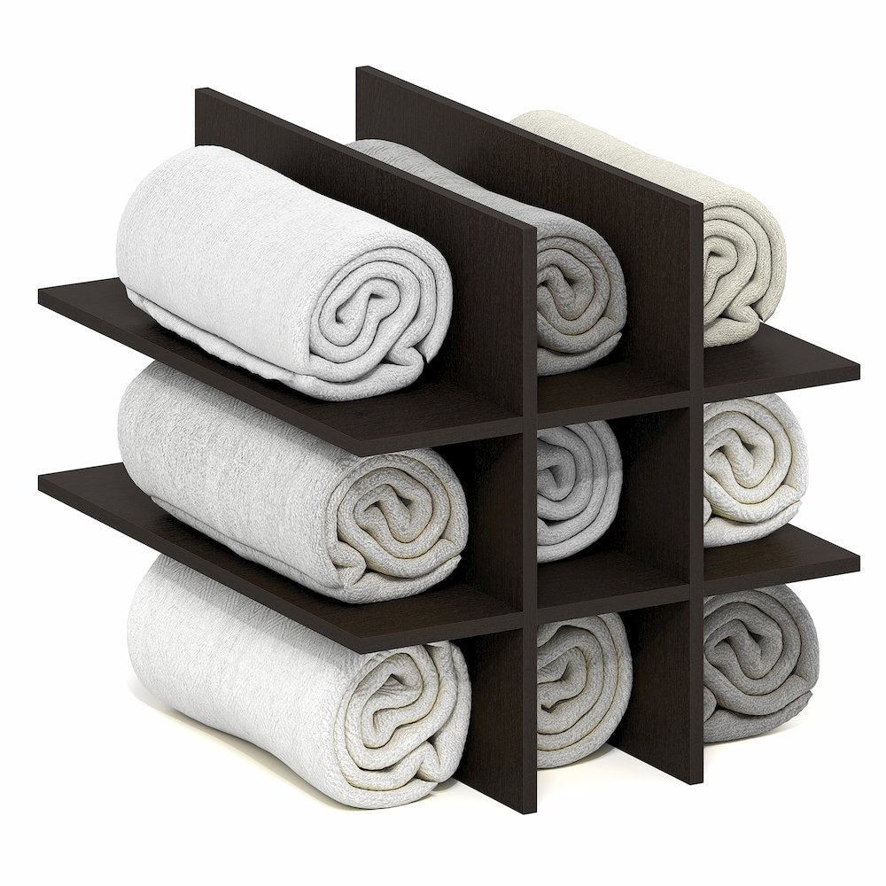 9-Compartment Cube Organizer, Fits into Furinno Triple Thick Cubes