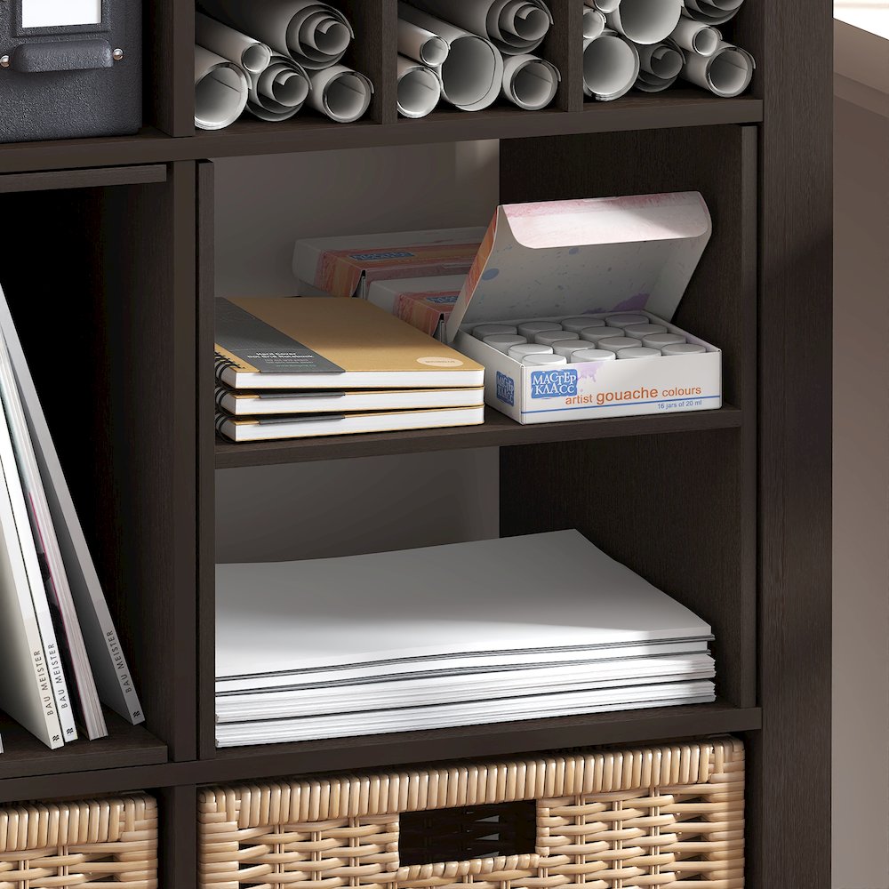 H-Shelf Cube Organizer, Fits into Furinno Triple Thick Cubes