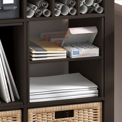 H-Shelf Cube Organizer, Fits into Furinno Triple Thick Cubes