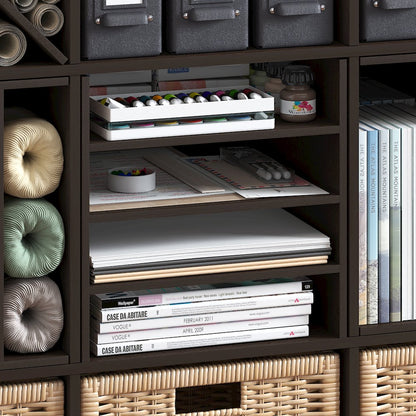 3-Shelf Cube Organizer, Fits into Furinno Triple Thick Cubes