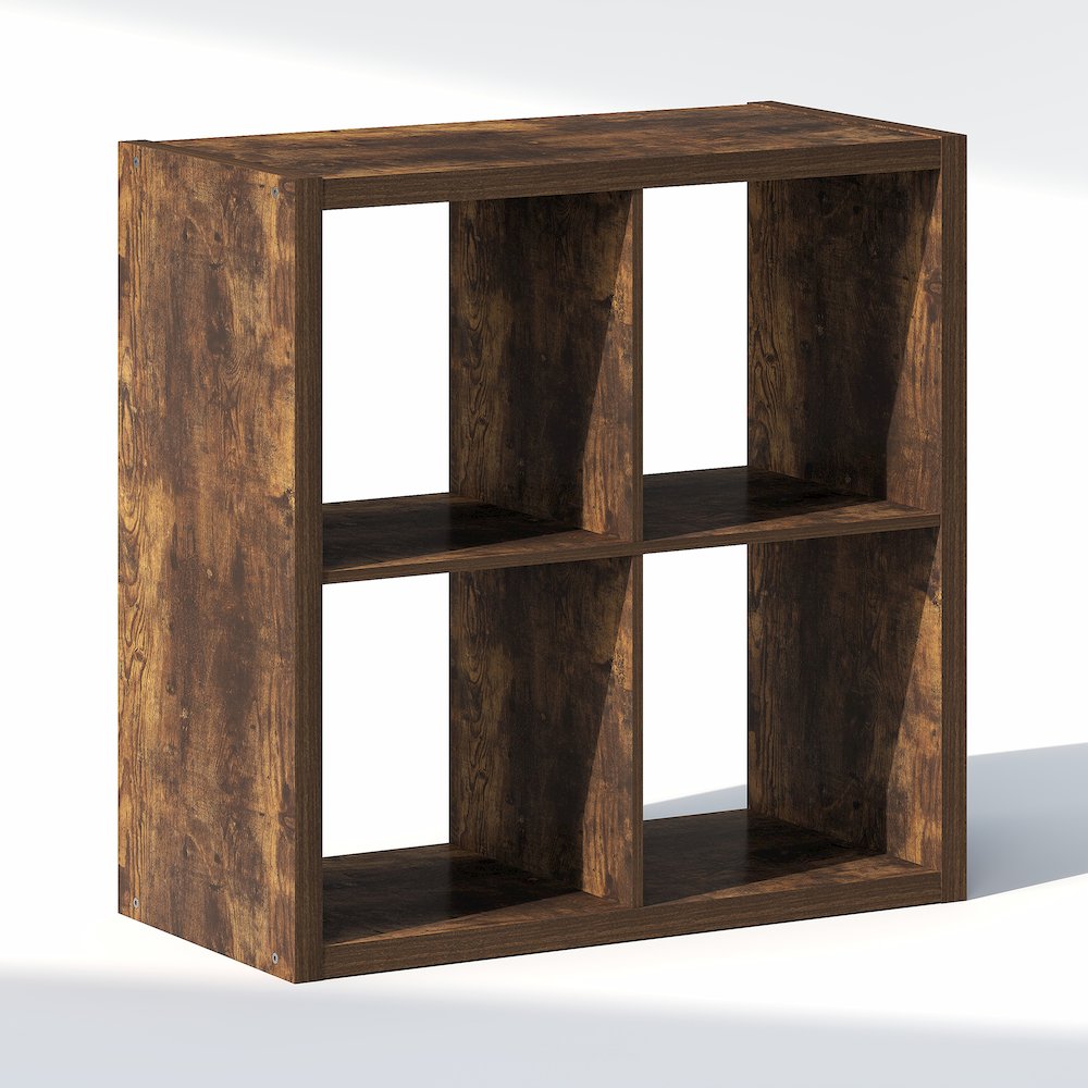 4-Cube Closet Organizer, Open Shelf Closet Storage, Extra Thick Frame