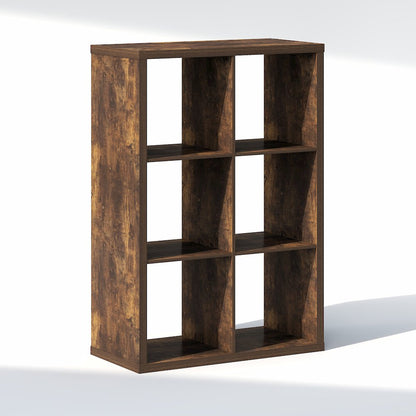 6-Cube Closet Organizer, Open Shelf Closet Storage, Extra Thick Frame
