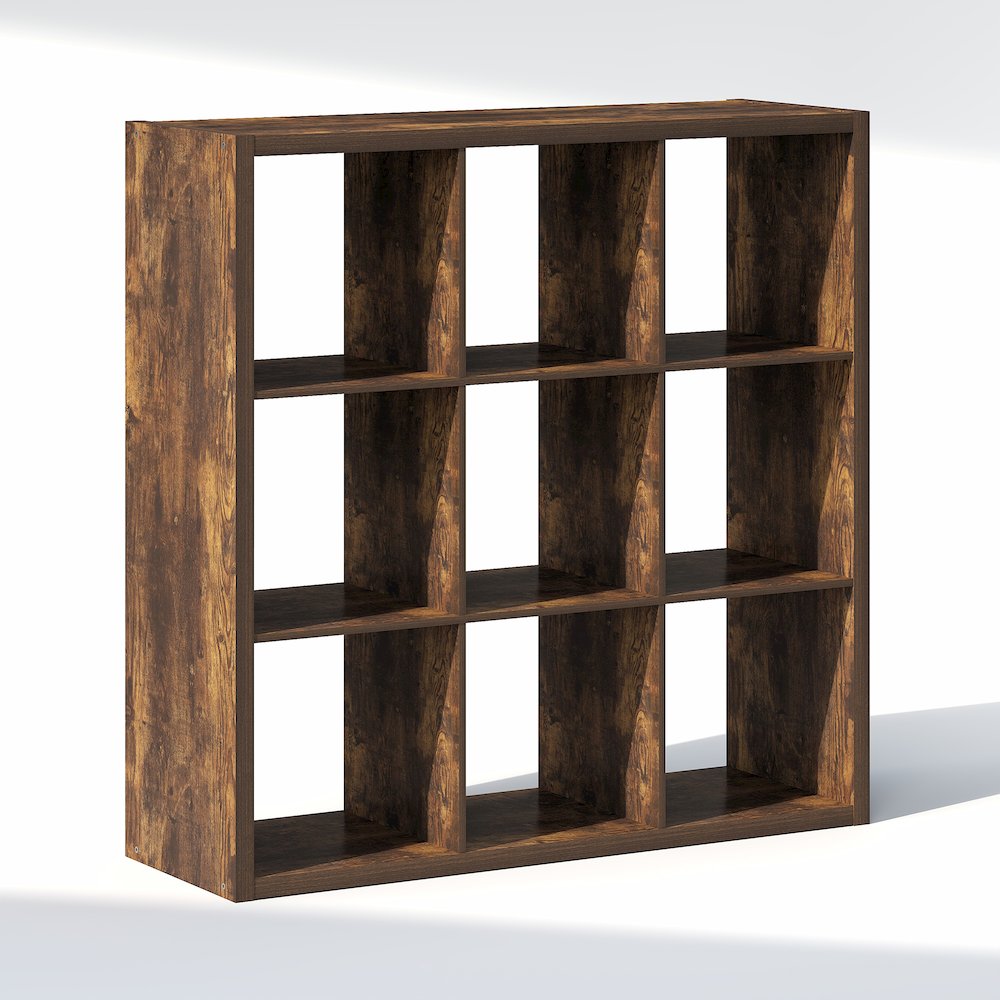 9-Cube Closet Organizer, Open Shelf Closet Storage, Extra Thick Frame