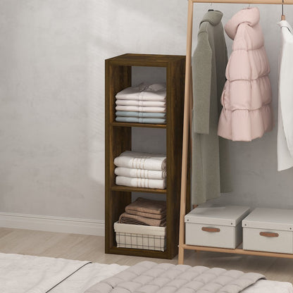 3-Cube Closet Organizer, Open Shelf Closet Storage, Extra Thick Frame