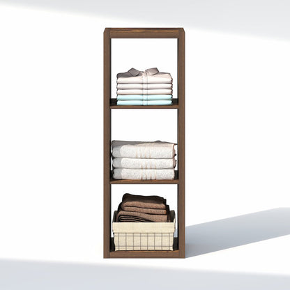 3-Cube Closet Organizer, Open Shelf Closet Storage, Extra Thick Frame