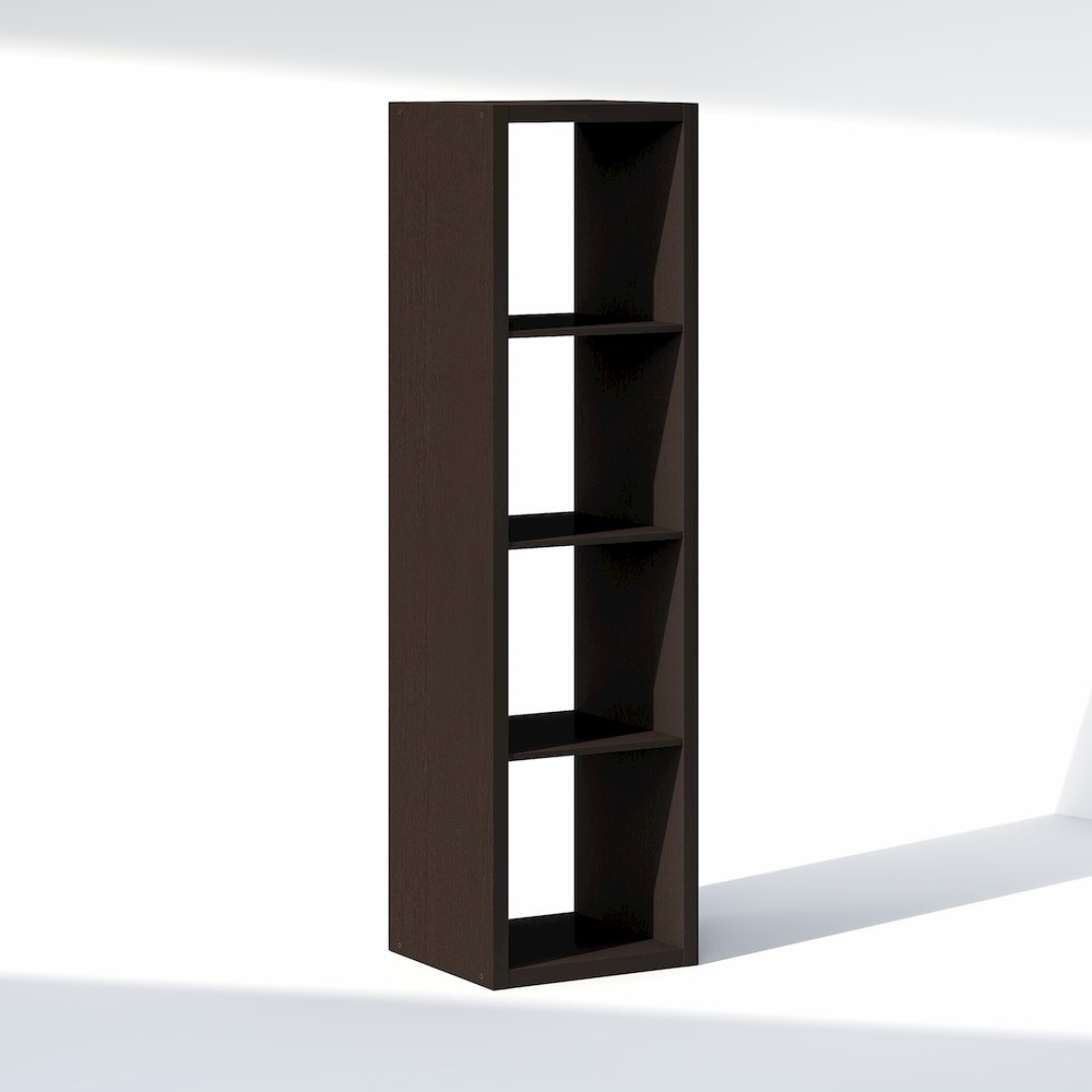 4-Cube Closet Organizer, Open Shelf Closet Storage, Extra Thick Frame