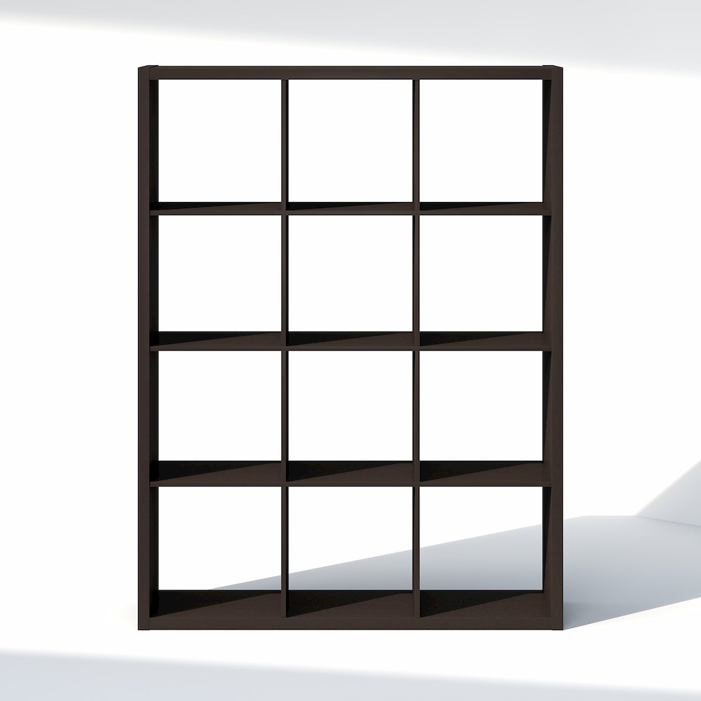 12-Cube Closet Organizer, Open Shelf Closet Storage, Extra Thick Frame