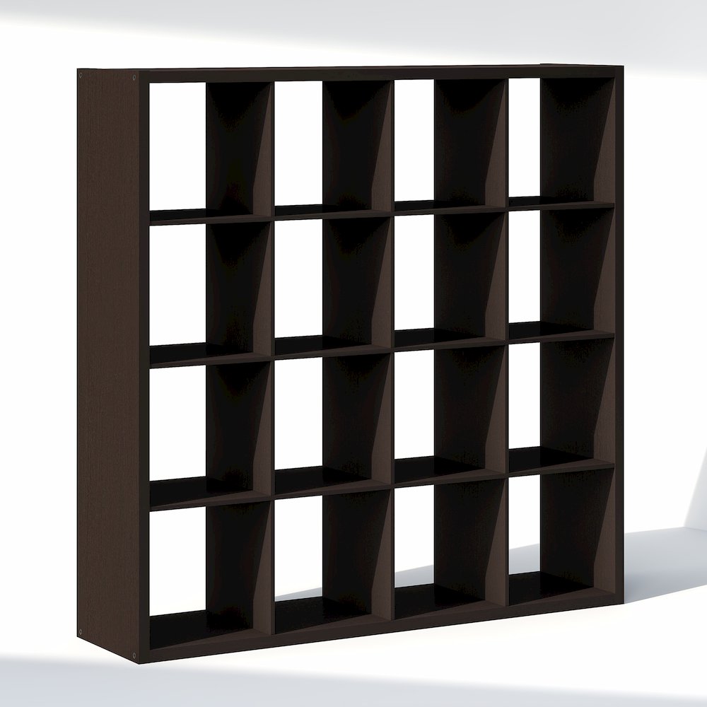 16-Cube Closet Organizer, Open Shelf Closet Storage, Extra Thick Frame