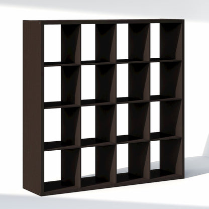 16-Cube Closet Organizer, Open Shelf Closet Storage, Extra Thick Frame