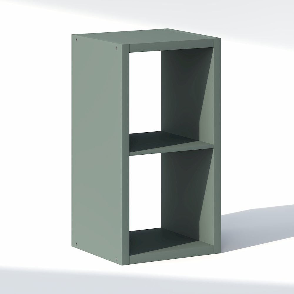 2-Cube Closet Organizer, Open Shelf Closet Storage, Extra Thick Frame