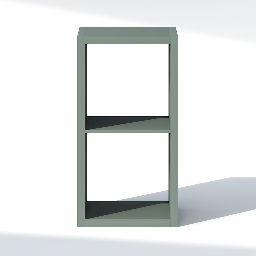 2-Cube Closet Organizer, Open Shelf Closet Storage, Extra Thick Frame
