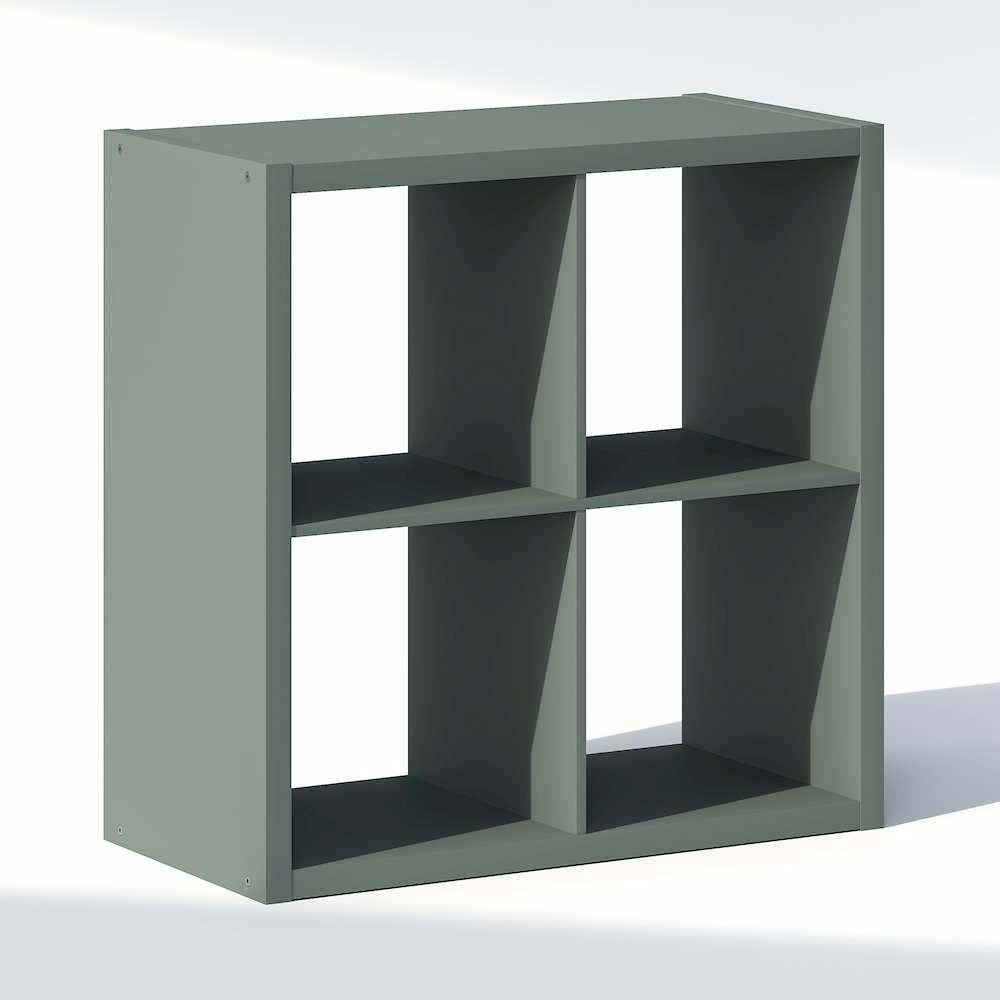 4-Cube Closet Organizer, Open Shelf Closet Storage, Extra Thick Frame