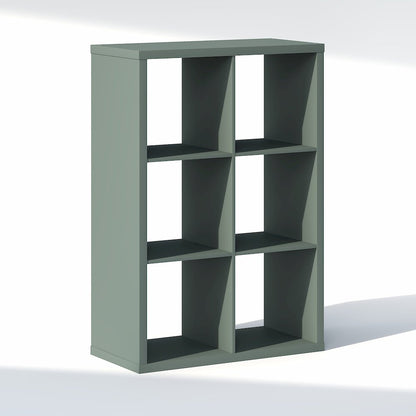 6-Cube Closet Organizer, Open Shelf Closet Storage, Extra Thick Frame