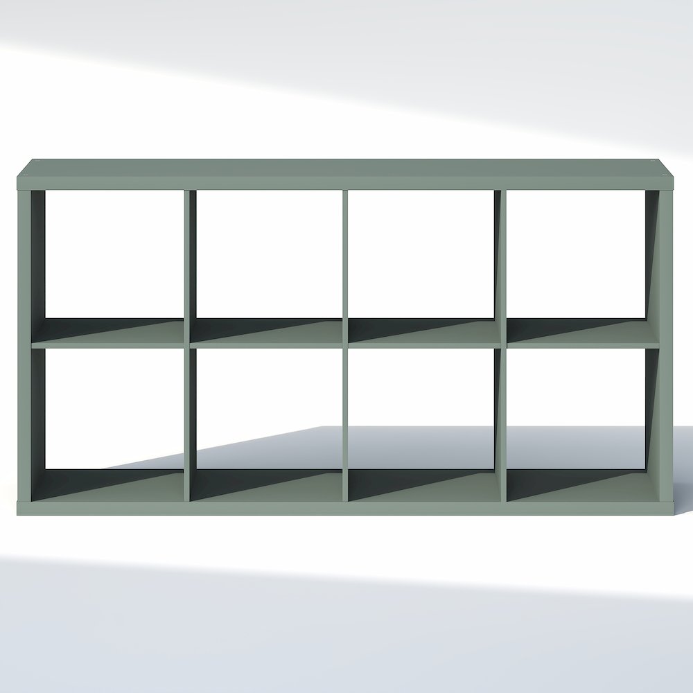 8-Cube Closet Organizer, Open Shelf Closet Storage, Extra Thick Frame