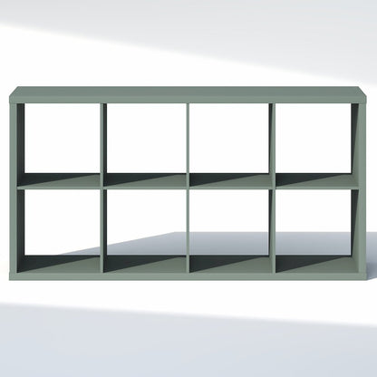 8-Cube Closet Organizer, Open Shelf Closet Storage, Extra Thick Frame