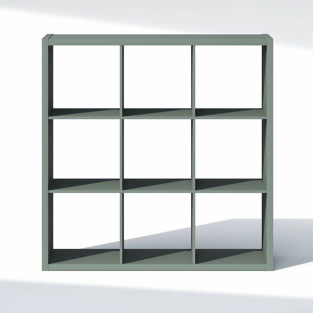 9-Cube Closet Organizer, Open Shelf Closet Storage, Extra Thick Frame