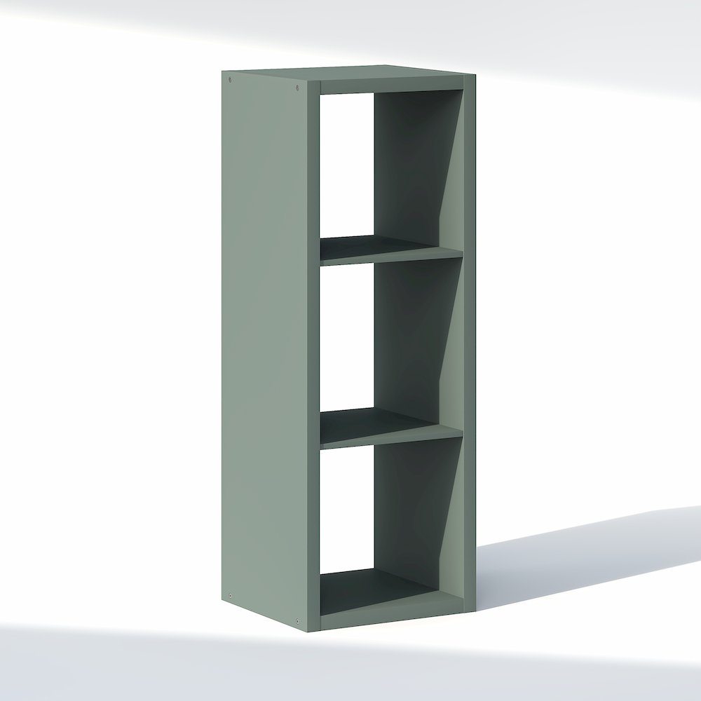 3-Cube Closet Organizer, Open Shelf Closet Storage, Extra Thick Frame