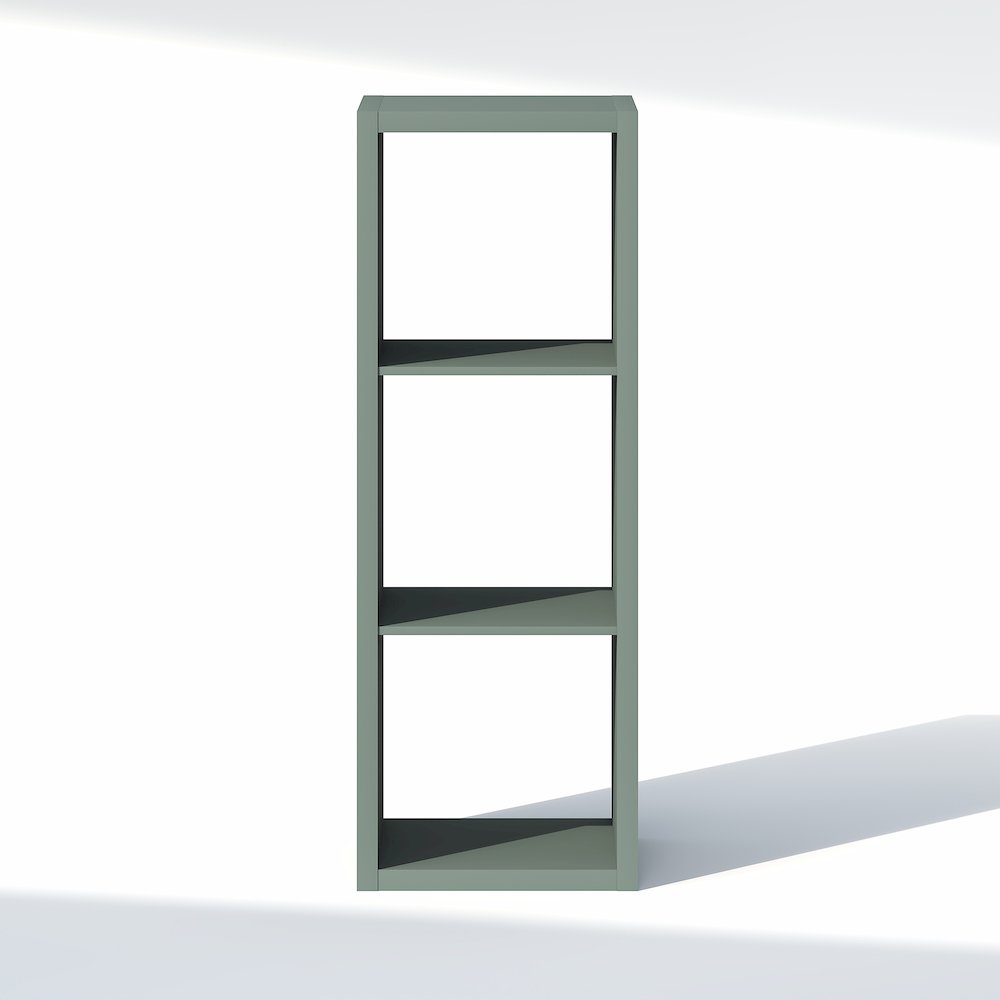 3-Cube Closet Organizer, Open Shelf Closet Storage, Extra Thick Frame