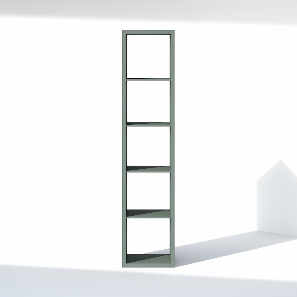 5-Cube Closet Organizer, Open Shelf Closet Storage, Extra Thick Frame