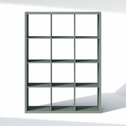 12-Cube Closet Organizer, Open Shelf Closet Storage, Extra Thick Frame