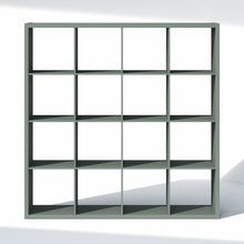 16-Cube Closet Organizer, Open Shelf Closet Storage, Extra Thick Frame