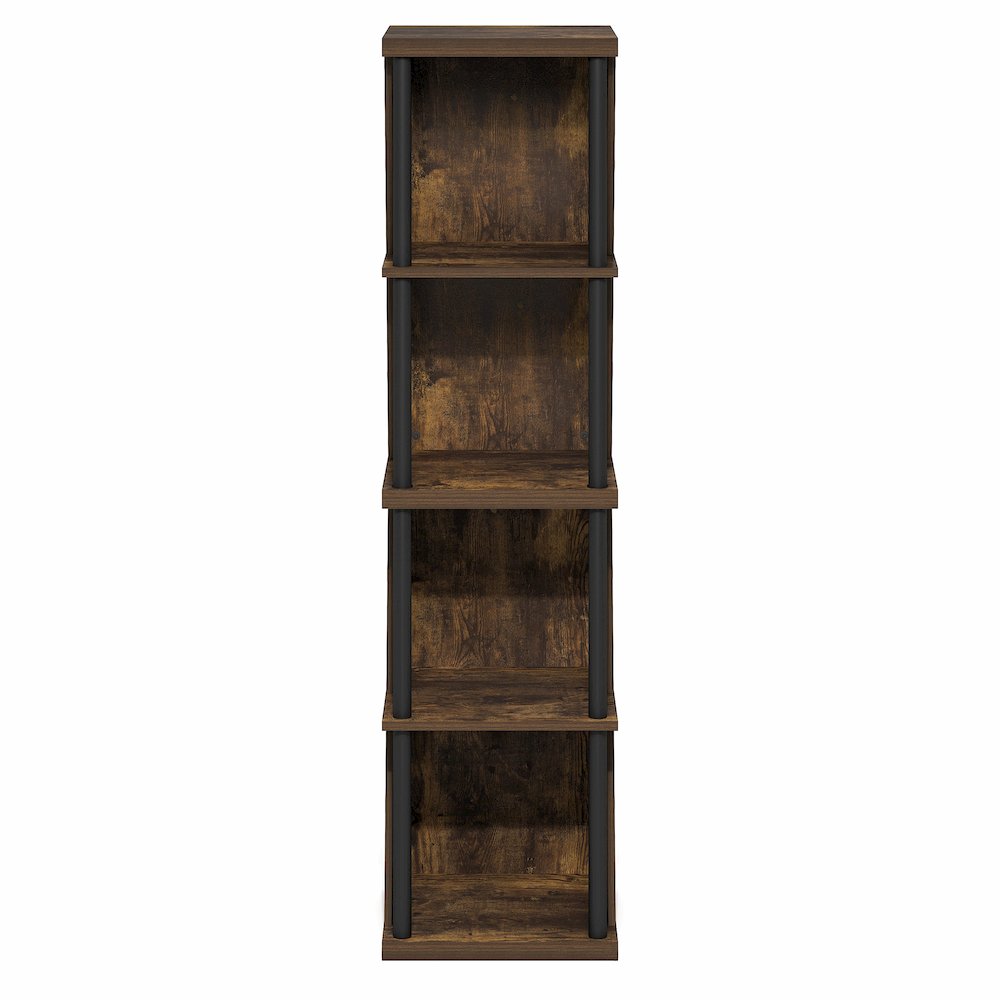 FLEXI Storage Shelf, 4-Cube Corner Shelf, Book Shelf
