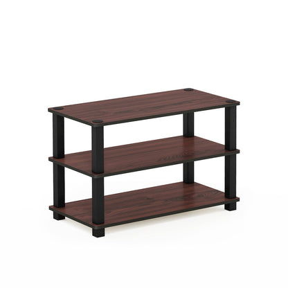 3-Tier Shoe Organizer, Shoe Storage, Cherry Oak