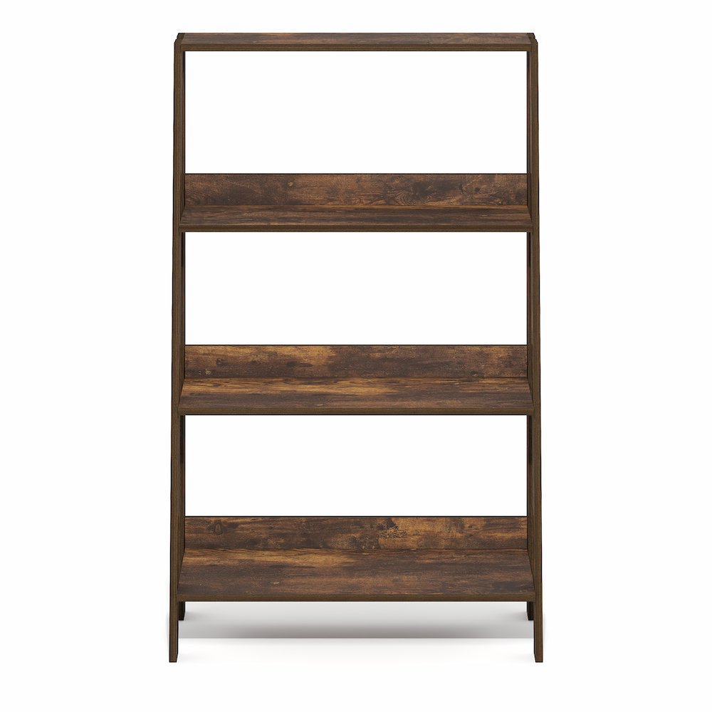 LADDER Shelf, 4-Tier Ladder Book Shelf, Open Frame Design Bookcase, Storage Rack