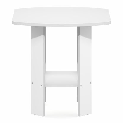 SIMPLE DESIGN Side Table, 2-Tier Square Modern End Table, Bedside Table