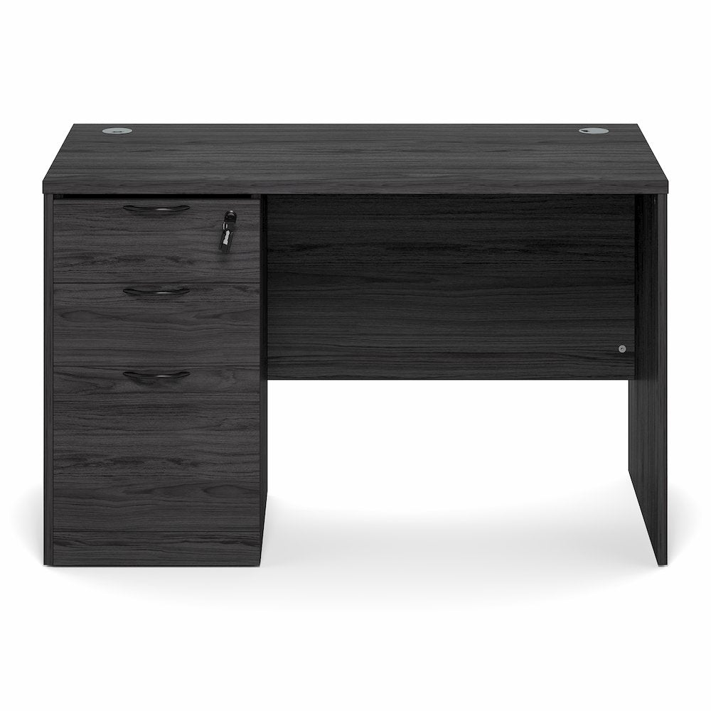 47 Inch Executive Desk with File Cabinet