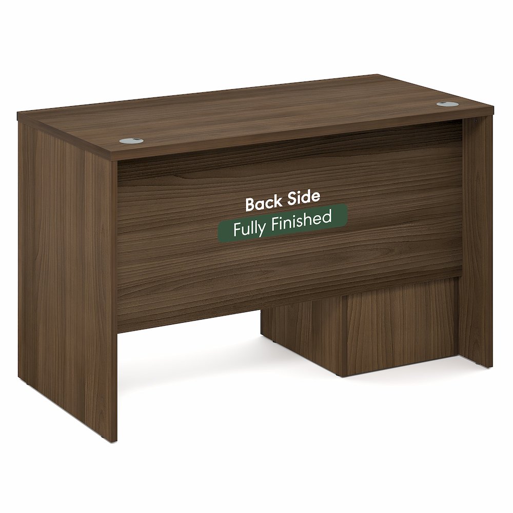 47 Inch Executive Desk with File Cabinet