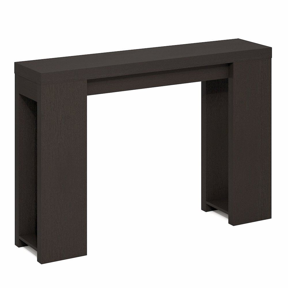 ARA Entryway Table 47-Inch, Narrow Console Table, Sofa Table with Bottom Shelf