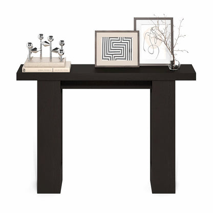 ARA Entryway Table 47-Inch, Narrow Console Table, Sofa Table with 2 Bottom Shelf