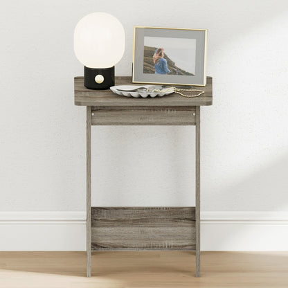 BEGINNING Night Stand, Square Nightstand, French Oak